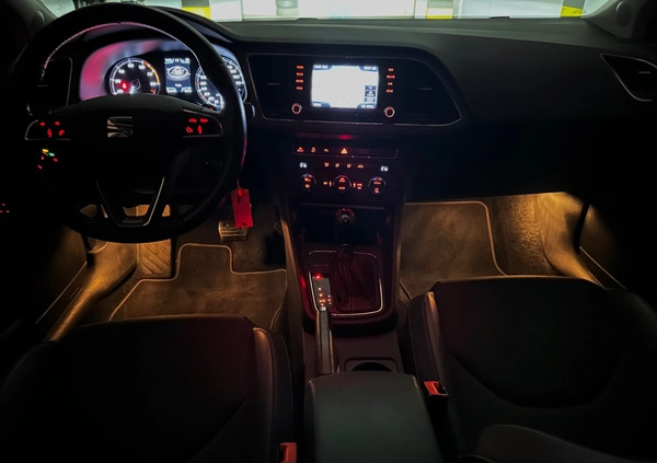 Seat Leon cena 59900 przebieg: 124750, rok produkcji 2015 z Mikołów małe 154